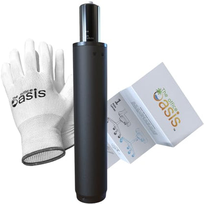 Office Chair Cylinder Replacement (As Seen On PBS) - Heavy Duty Pneumatic Gas Lift Piston for Desk Chairs and Gaming Chairs - Universal Fit - style: Cylinder Only