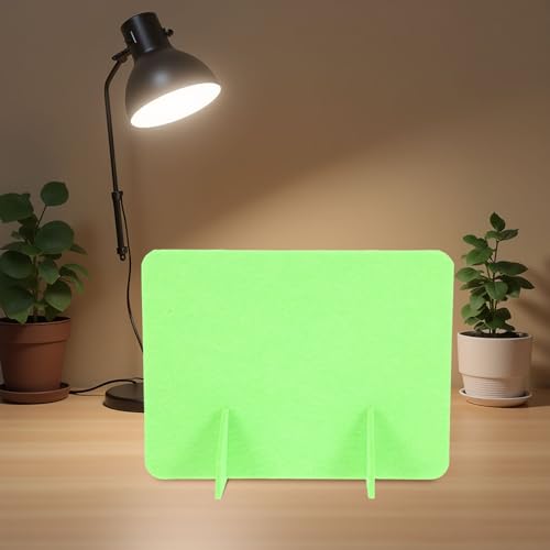 4pcs Desk Divider Privacy Panels 40x30cm Felt Table Partition Shields for Office and Classroom Use, Student Desk Privacy Trifold Folder for Exam and Workstation Separation