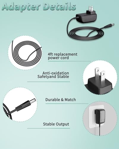 5V AC Adapter Compatible with LinkSys PPS1UW Wireless Print Server Power Supply Cord