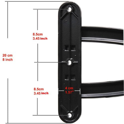 VideoSecu TV Wall Mount Articulating Arm Tilt Swivel Bracket for Most 19-39" TV Monitor Display VESA 100X100 75X75 up to 33LBS ML15B A28