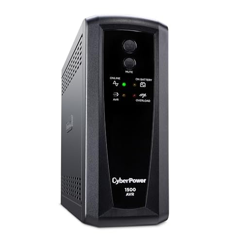 CyberPower CP1500AVRT AVR UPS Battery Backup and Surge Protector - style: CP1500AVRT