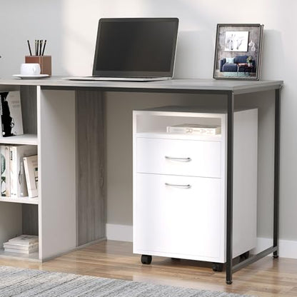 Nordic Minimalist Office Storage Cabinet with Mobile Wheels