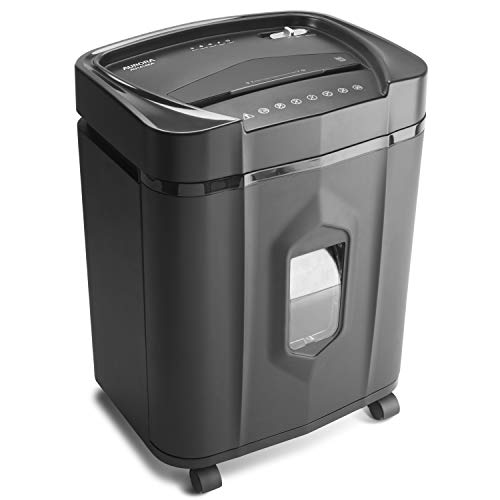 Aurora AU1415XA 14-Sheet Crosscut Paper/CD and Credit Card Shredder/ 5-Gallon pullout Basket/ 10 Minutes Continuous Run Time - style: 14-Sheet CrossCut Shredder