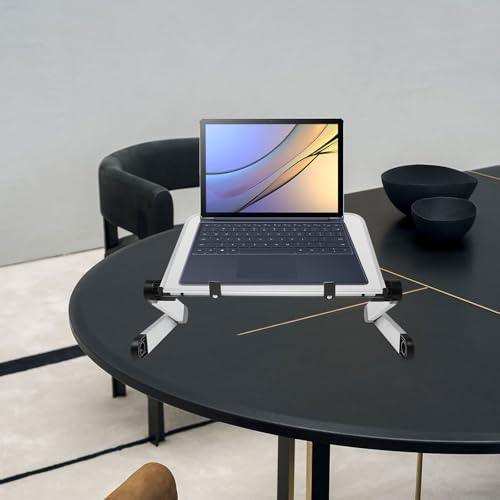 Uonlytech Adjustable Desktop Riser Stand for Portable Monitors and Tablets