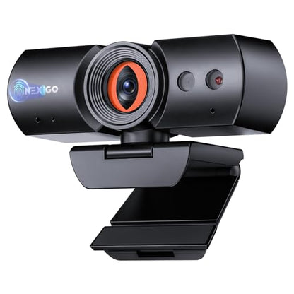 NexiGo HelloCam Pro, Webcam with Windows Hello, 1080P 60FPS Autofocus, True Privacy, Automatic Electronic Shutter, Computer Camera, Microphone, Facial Enhancement, HD USB Web Cam - color: Neo