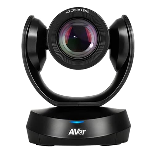 AVer CAM520 Pro3 PTZ Conference Camera – 36X Total Zoom 1080p USB Camera with AI Auto Framing, Smart Gallery, HDMI & PoE+ for Zoom, Teams & Hybrid Meetings