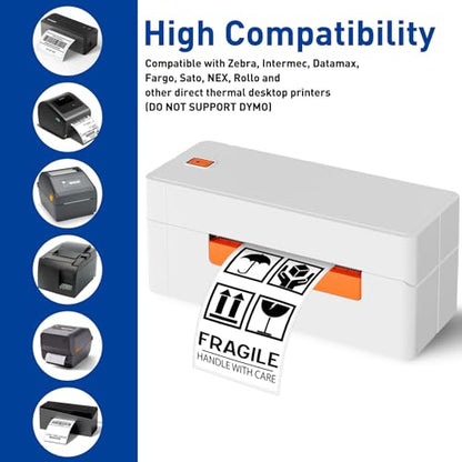 ESSENTIAL 3" x 5" Direct Thermal Shipping Labels, (350 Labels, 1 Roll) - size: 3"x5"