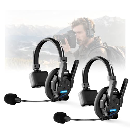 SYNCO XTALK XPRO2 Wireless Intercom Headset System MasterFree for Team Work - color: 2-set, size: Xtalk Xpro