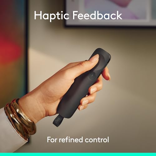 Logitech Spotlight 2 Presentation Remote Wireless Clicker - Light Lilac | Clicker with haptics, digital highlighting, customizable actions, laser pointer, quick charge, Bluetooth, USB-C - color: Lilac