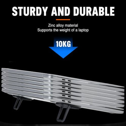 2 Pcs Foldable Computer Laptop Stand Mini Keyboard Stand