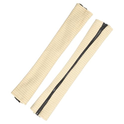 PATIKIL 22x4.3in Office Chair Armrest Covers, 1Pair, Beige - color: Beige, size: 22"