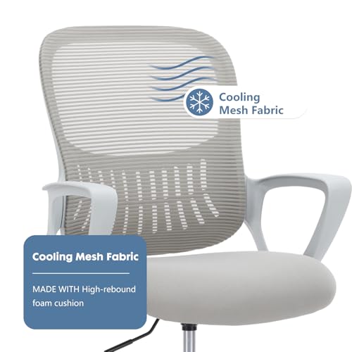 DUMOS Ergonomic Tall Drafting Chair, High Office Chair for Standing Desk