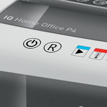 Leitz IQ Paper Shredder, Cross Cut, 10 Sheet, 6 Gallon Bin, P4 Security, Slim, Anti-Jam, Home Office (170004) - style: IQ Slim (10 Sheets)