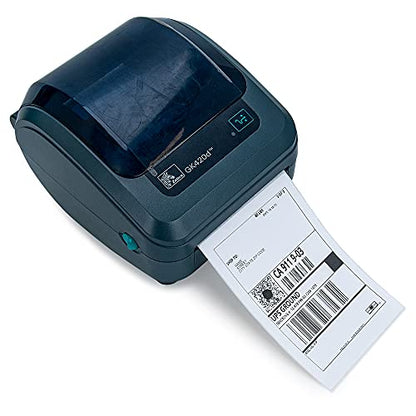 L LIKED 6000 4x6 Thermal Shipping Labels Fanfold, Direct Thermal Printer Labels Compatible with Zebra Rollo - Perforated Strong Adhesive - size: 6000 Labels