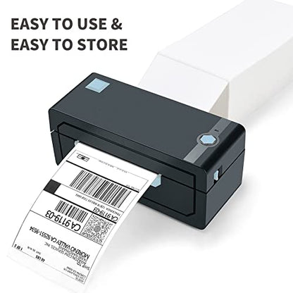 L LIKED 1000 4x6 Thermal Shipping Labels Fanfold, Direct Thermal Printer Labels Compatible with Zebra Rollo - Perforated Strong Adhesive - size: 1000 Labels