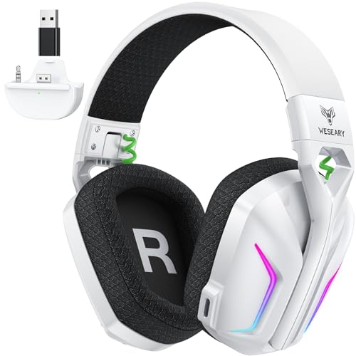 WESEARY Wireless Gaming Headset for Xbox Series X|S, Flux White - color: Flux White