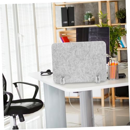 Freestanding Felt Desk Divider Panel Support Feet for Offices