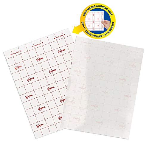 Avery Laminating Pouches Self Adhesive Clear 3mm 9" x 12" 50 Sheets Per Pack (76293)