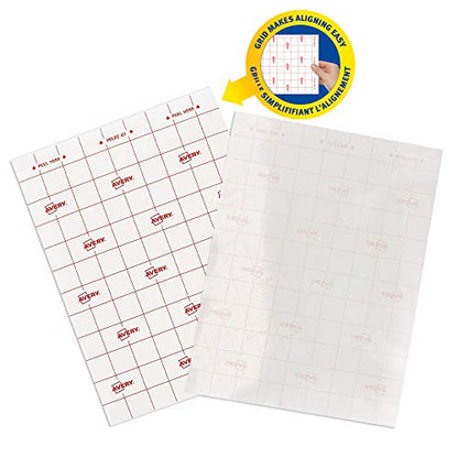 Avery Laminating Pouches Self Adhesive Clear 3mm 9" x 12" 50 Sheets Per Pack (76293)