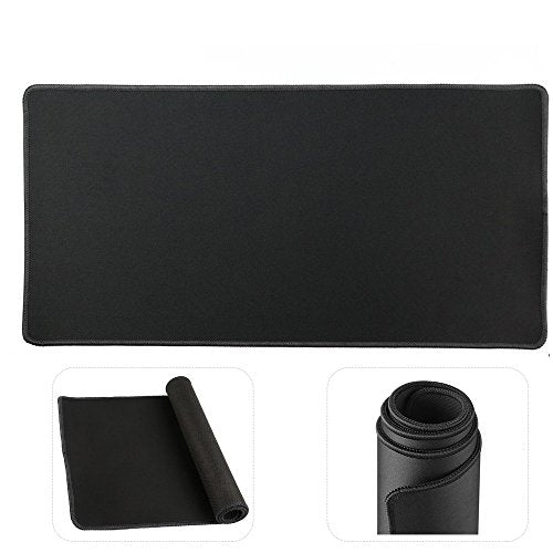 Large Mouse Pad Gaming & Professional Computer Extra Large Mouse Pad/Mat 27.5IN (70 * 30 chunse Black) - color: 70x30 Chunse Black