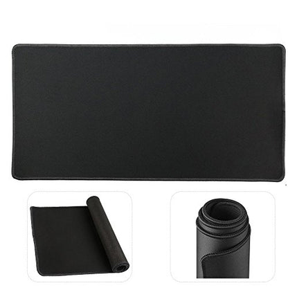 Large Mouse Pad Gaming & Professional Computer Extra Large Mouse Pad/Mat 27.5IN (70 * 30 chunse Black) - color: 70x30 Chunse Black