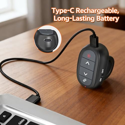 Finger Ring Presentation Clicker for Powerpoint Wireless Presenter