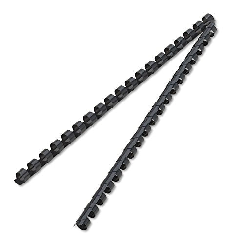 Fellowes Plastic Combs - Round Back, 3/8 Inch, 100 pack, Navy (52505) - color: Navy