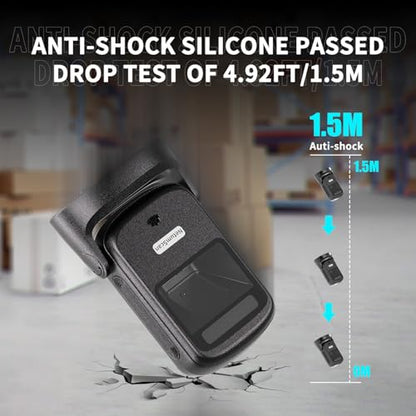 NetumScan Hands-Free Barcode Scanner, 1D 2D QR Desktop USB Wired Barcode Reader with Auto-Sensing, 1M Pixel CMOS for Inventory Management, Retail, POS System, Windows Mac Linux