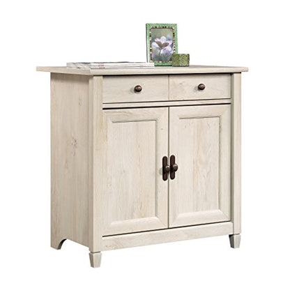 Sauder Edge Water Accent Storage Cabinet with Doors, Utility Cabinet, in Chalked Chestnut finish - color: Chalked Chestnut