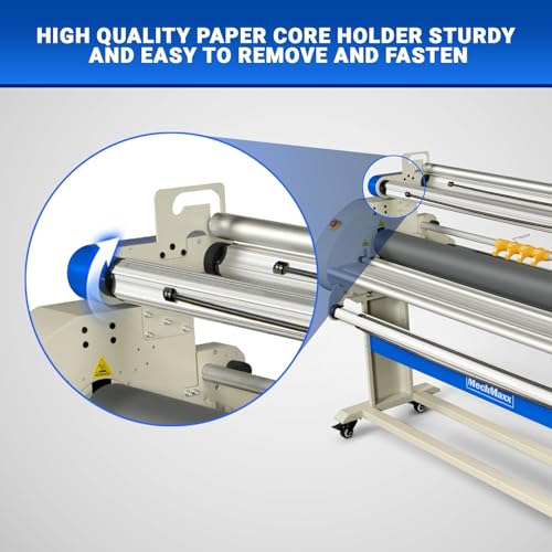 67" Full Auto Cold&Heat Assisted Laminator with 4 Trimmers,Max Speed 52.5 ft/min,63" Max Laminating Width,1.1" Max Thickness, Infrared Heating,(Requires Air Compressor, Not Included),1700-A3