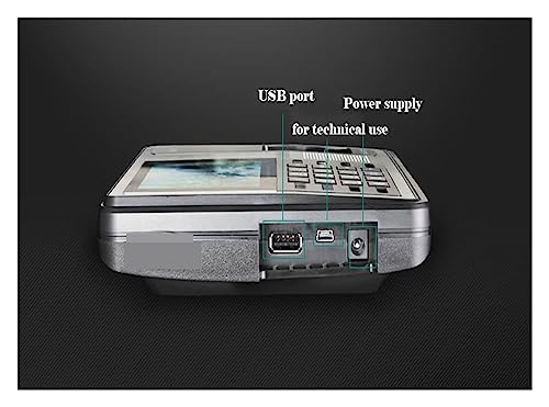 Time Clocks Biometric Fingerprint USB Time Clock English Voice Attendance Recorder Timing Employee Sensor Machine Reader,