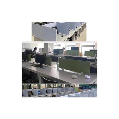 Desktop partition,Desk Privacy Divider, Desk Divider Acoustic, Desktop Privacy Panel Acoustic Partition, Reduce Noise and Visual Distractions, Home Offices Libraries Classroom(Blue,40x50cm) - color: Blue, size: 40x50cm