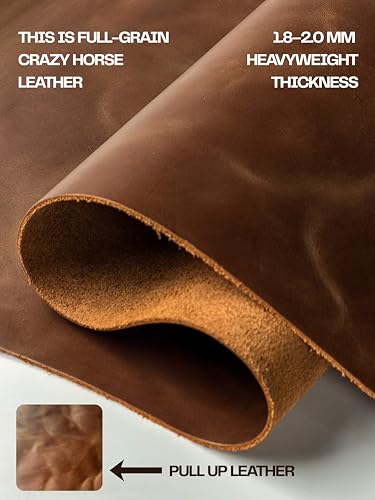 Genuine Leather Desk Pad, Office Desk Mat, Large Desk Blotter, Desk Protector, and Mouse Pad – 31.5" x 15.75" (1.8-2.0 mm) Luggage, Waterproof, Premium Quality for Desk Surface Protection and Comfort - color: Luggage