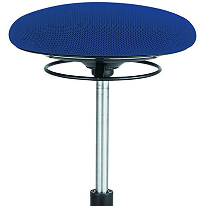Safco Twixt Active Movement Seating Chair, Ergonomic Support, Extended Height, Blue Mesh - color: Blue, style: Extended-Height
