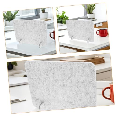 NUOBESTY 2pcs Felt Desk Divider Easy Install Privacy Panel for Students Employees for Office School and Dorm Use Reduces Distractions and Enhances Focus