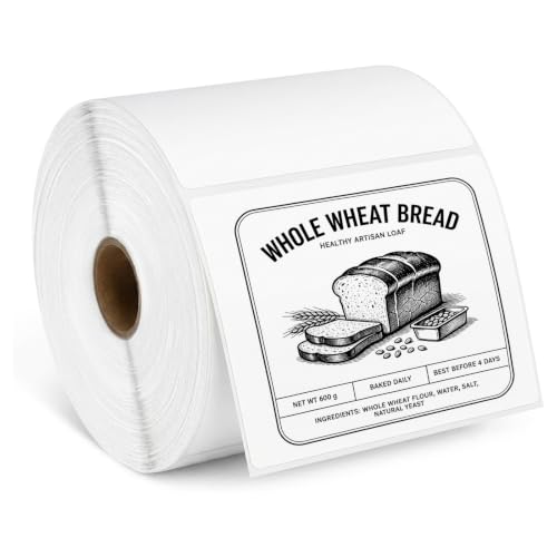 ESSENTIAL 4" x 3" Direct Thermal Labels, 1" Core (850 Labels, 1Roll) - size: 4"x3"