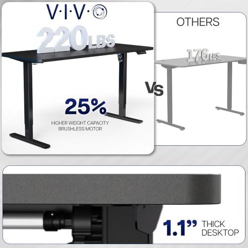 VIVO White 60 x 30 in Standing Desk, DESK-KIT-1G6-P3W - color: White Top / Gray Frame, size: 60 x 30