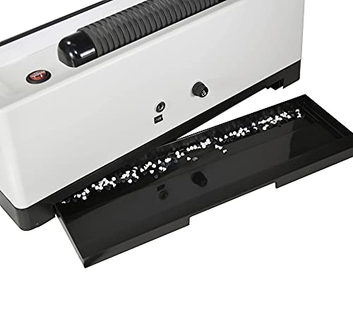 Coilbind S25A Spiral Coil Binding Machine - 4:1 Pitch – 20 Sheet Capacity | Hole Punch with Electric Coil Inserter – Adjustable Margins & Disengaging Pins – Free Crimper Tool & 100 Coils