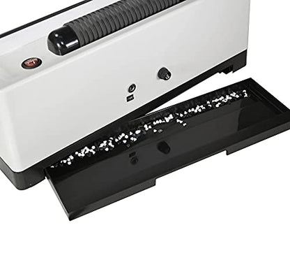 Coilbind S25A Spiral Coil Binding Machine - 4:1 Pitch – 20 Sheet Capacity | Hole Punch with Electric Coil Inserter – Adjustable Margins & Disengaging Pins – Free Crimper Tool & 100 Coils