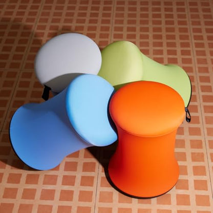 Boba Chair Stylish Active Wobble Stool, ADHD Chair, Improves Posture and Focus, Ergonomic with Height Adjustable Stool for Adults Children for Home Office, Study Room (Urban Fog) - color: Mist