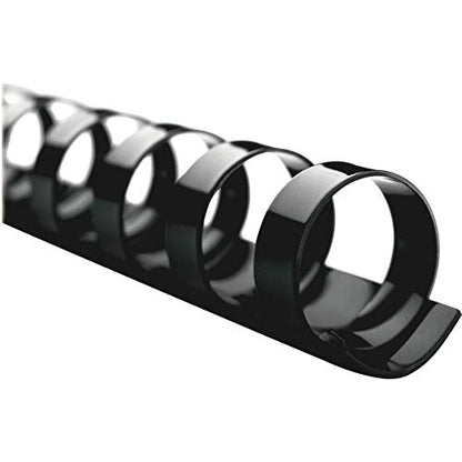 GBC CombBind Binding Spines, 1-0.5-Inch Spine Diameter, Black, 320 Sheet Capacity, 100 Spines (4200010) - size: 100 Pack, style: 1-1/2" Diameter/320 Sheet Capacity