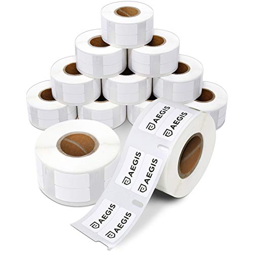 Replacement for DYMO 30333 (12 Rolls, 12000 Labels) 1/2" X 1" | Direct Thermal Barcode and Address Labels 2-Up - Compatible with LabelWriter 450, 450 Turbo, 4XL (NOT 550, 5XL) - size: 1/2" X 1" - 30333