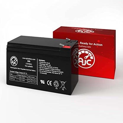 AJC Battery Compatible with APC Back-UPS Back-UPS BR1300G XS LCD 12V 9Ah UPS Battery