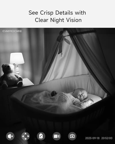 4MP Camera for Home Security, Free 32GB SD Card, Non-Subscription AI Human/Pet/Crying Detection, 2.5K Dog Cat Pet Camera with Phone APP, 360° Coverage, 2-Way Talk, IR Night Vision, 2.4G WiFi - style: 2.5K Camera with 32GB Card