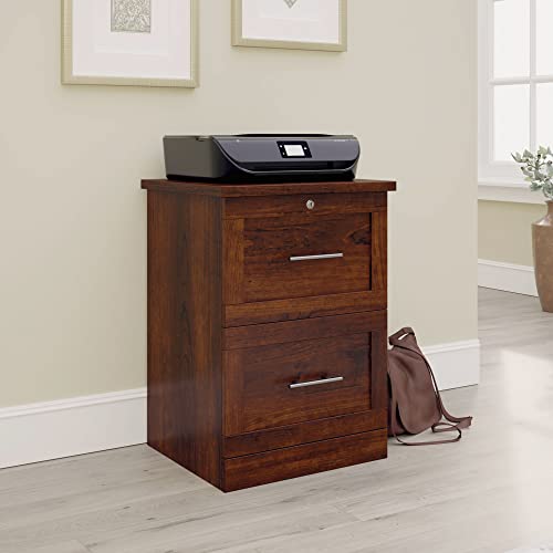 Realspace® 17" D Vertical 2-Drawer File Cabinet, Mulled Cherry