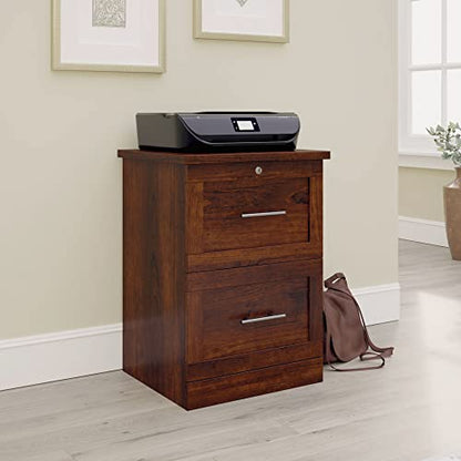 Realspace® 17" D Vertical 2-Drawer File Cabinet, Mulled Cherry