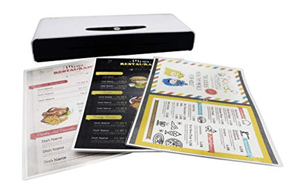 Optiazure Thermal Laminating Pouches 9"x11.5" Inches, 5mil 100Pack, Clear, Letter Size - size: 5mil 100PK