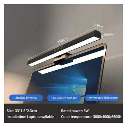 LED Desk Lamp Monitor Light Bar PC Computer Dimmable Screen Light 33cm 50cm Office Study Reading Hanging Table Lamp USB Powered - color: 33cm