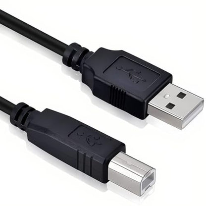 USB 2.0 PC Data Cable Cord for Avision AV50F FF-0803S, Avision AV100 Series AV121 AV122 AV122C2 AV176+ FL-1006S AV185+ FL-1010S AV186+ Desktop Document Receipt Sheetfed Scanner