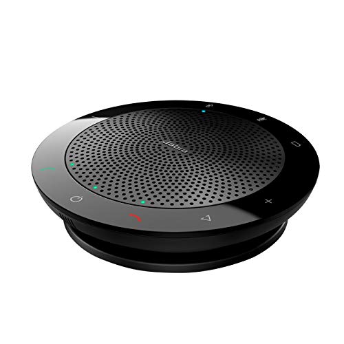 Jabra Speak 510 (2025 Edition) Portable Bluetooth USB Conference Speaker | Portable Speaker for Meetings and Calls, USB or Bluetooth, Clear Sound, Works with Microsoft Teams and Leading Platforms - size: Teams with adapter, style: Speak 510 (2025)